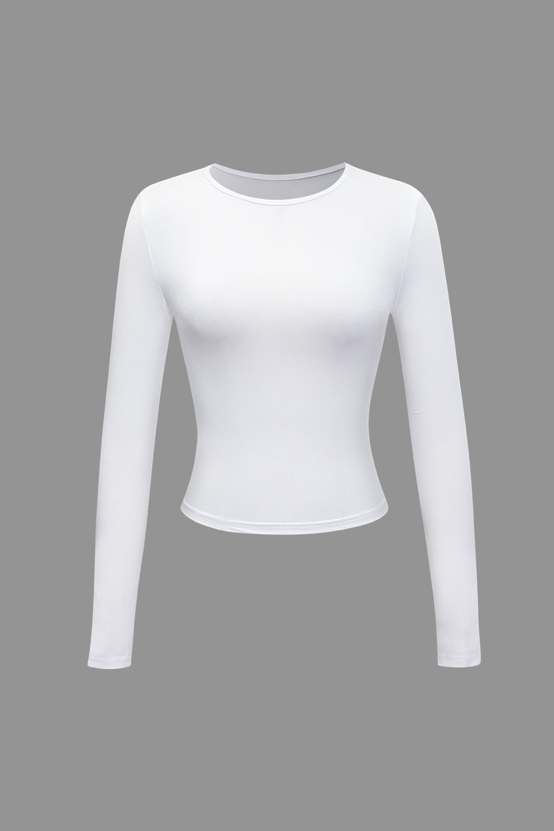 Basic Ronde Hals Longsleeve