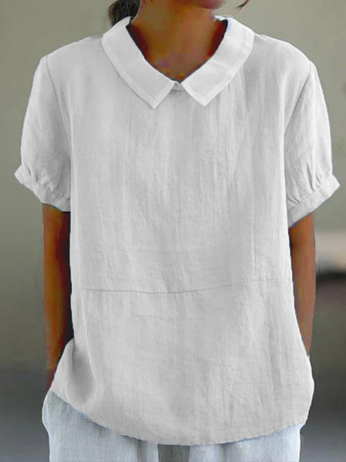 Dames Linnen Blouse – Ideaal voor Zomerse Dagen