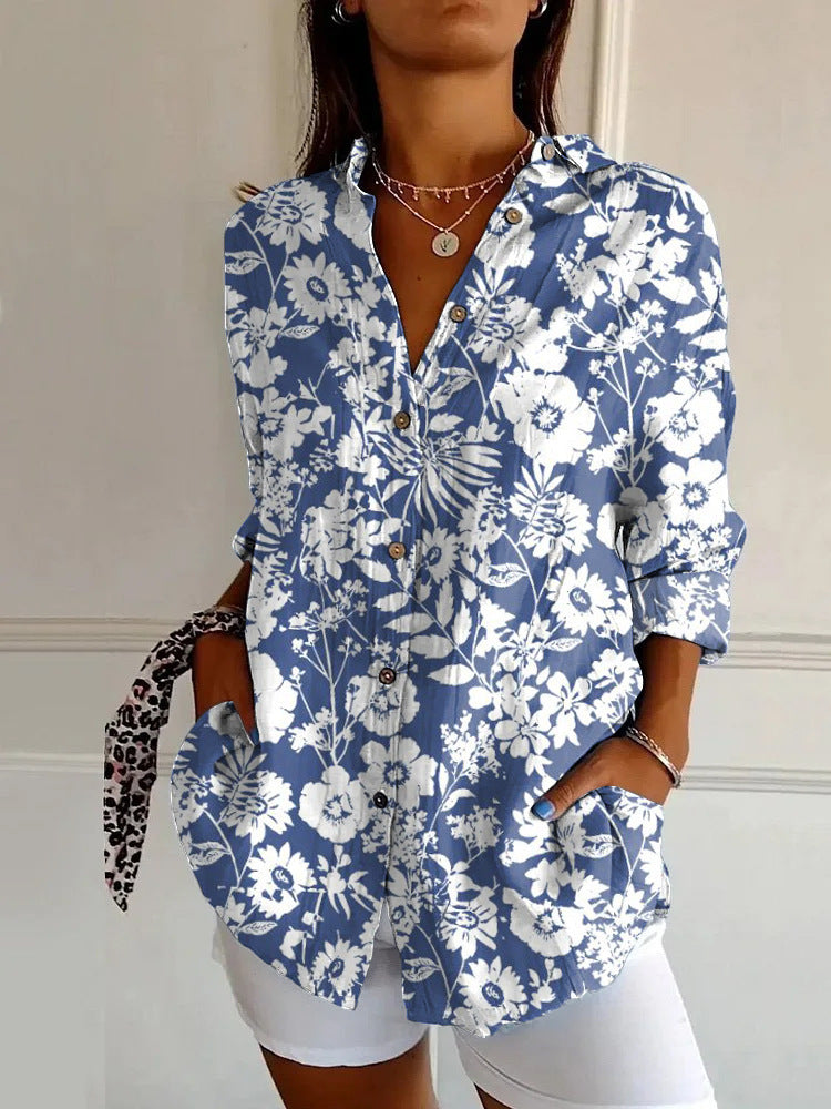 Elegante Katoenen Blouse voor Dames