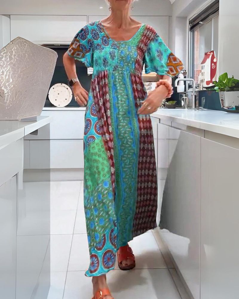 Bohemien Maxi Jurk voor Dames