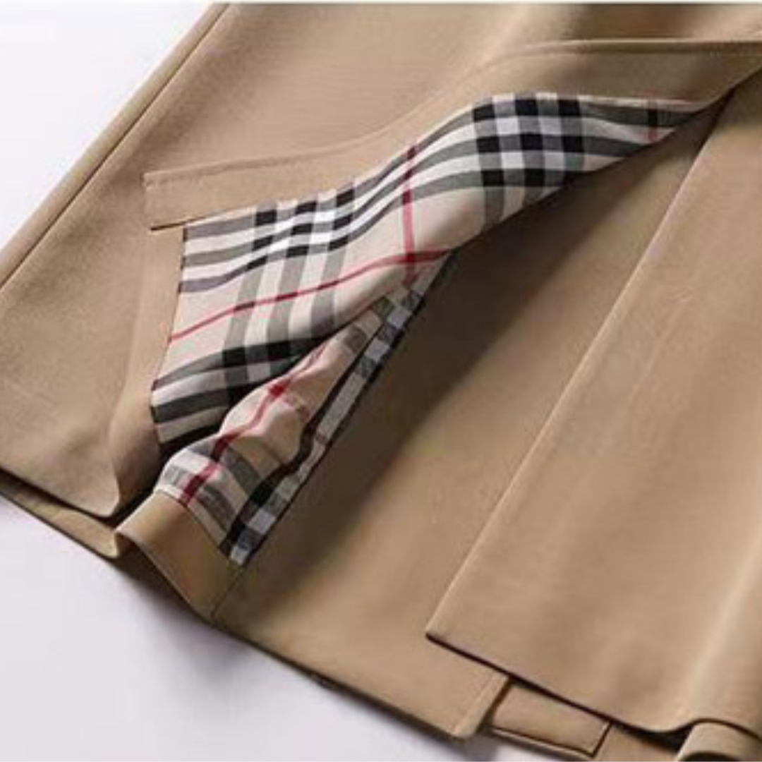Chique Lange Trenchcoat – Voor Elk Seizoen