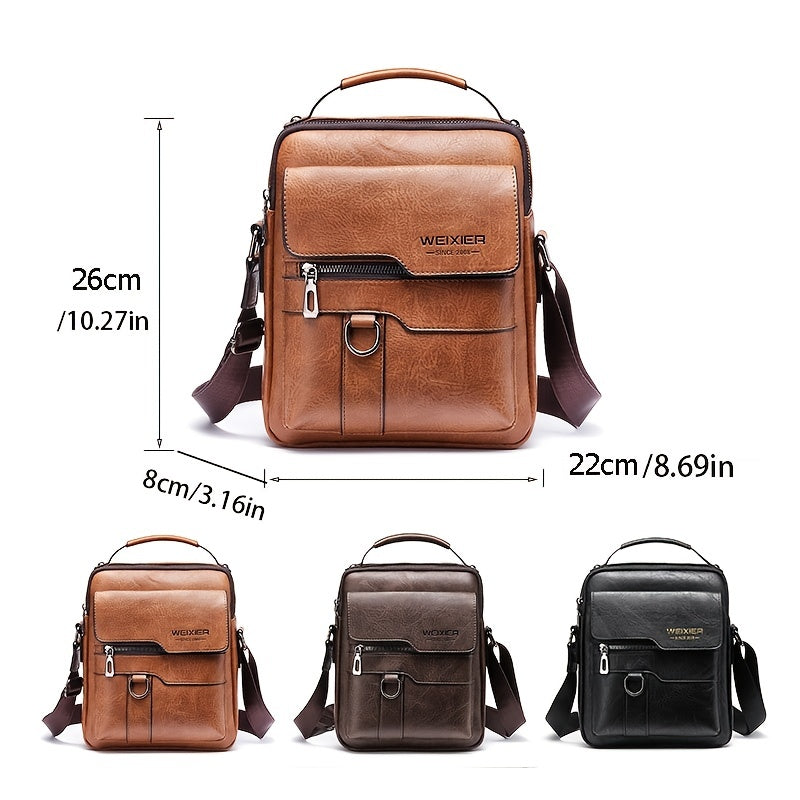 Leren Crossbody Tas voor Heren