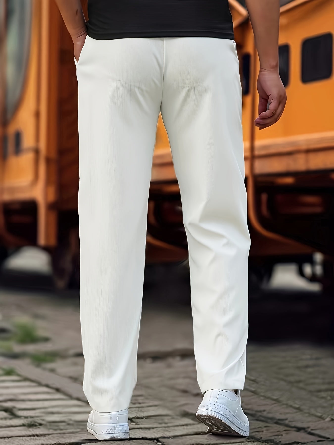 Stijlvolle en Fijne Casual Broek voor Heren
