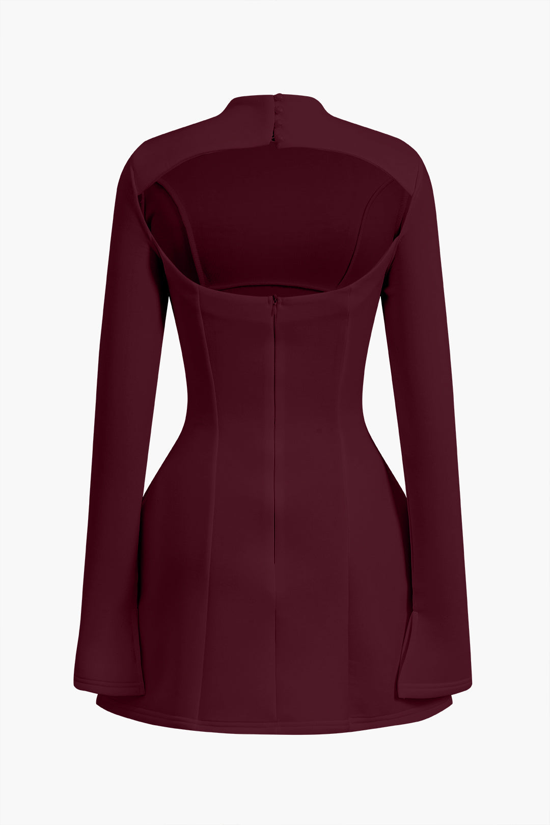 Rugloze mini-jurk