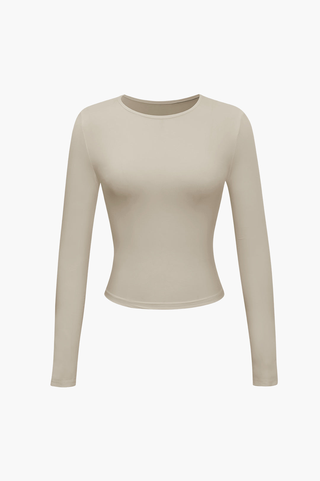 Basic Ronde Hals Longsleeve