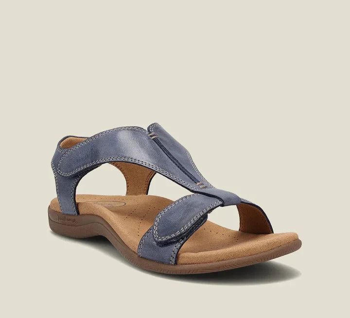Stijlvolle Leren Schoenen met Verstelbare Sandalen