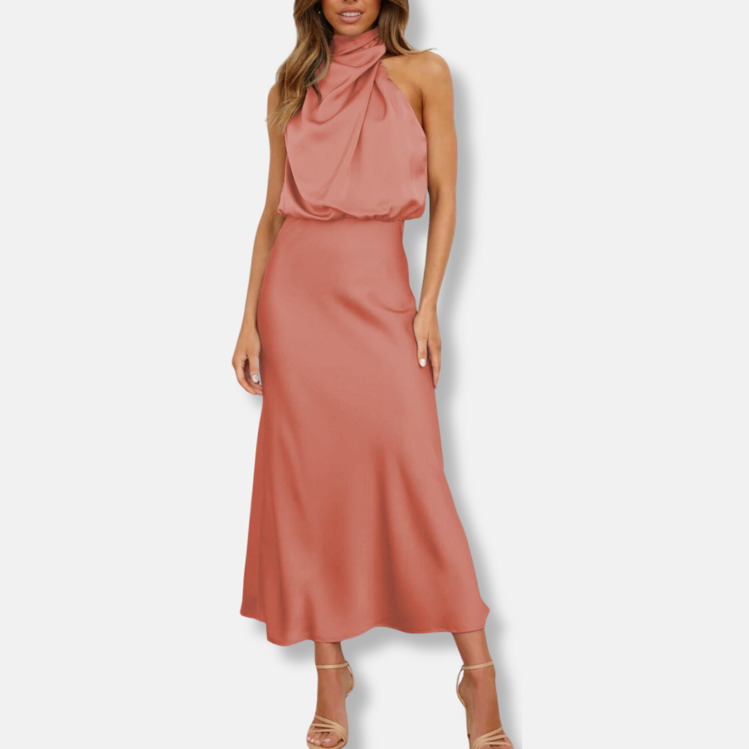 Grace Elegant Silk Dress