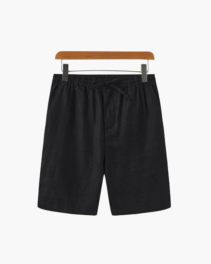 Lichtgewicht en Ademend Linnen Shorts voor Heren