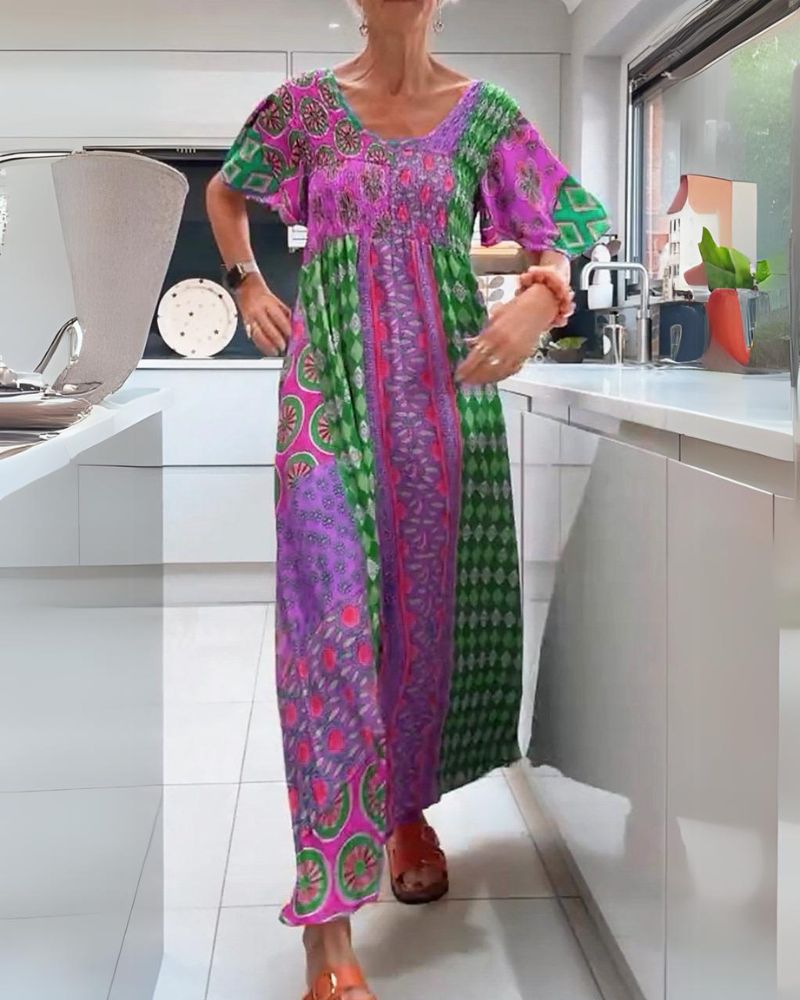 Bohemien Maxi Jurk voor Dames