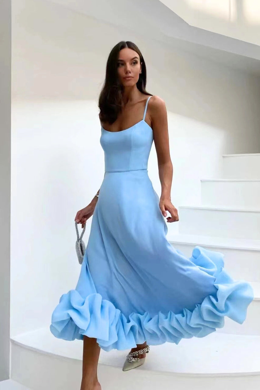 Elegante Vloeiende Maxi-jurk voor Dames