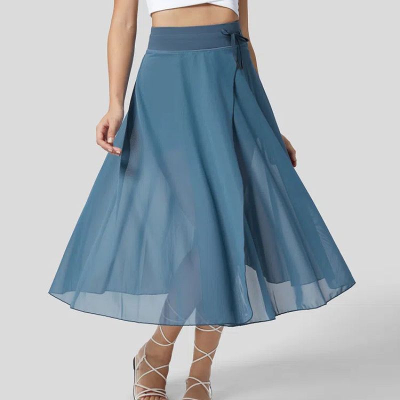 Veelzijdige Midi Rok – 2-in-1 Design voor Elke Gelegenheid