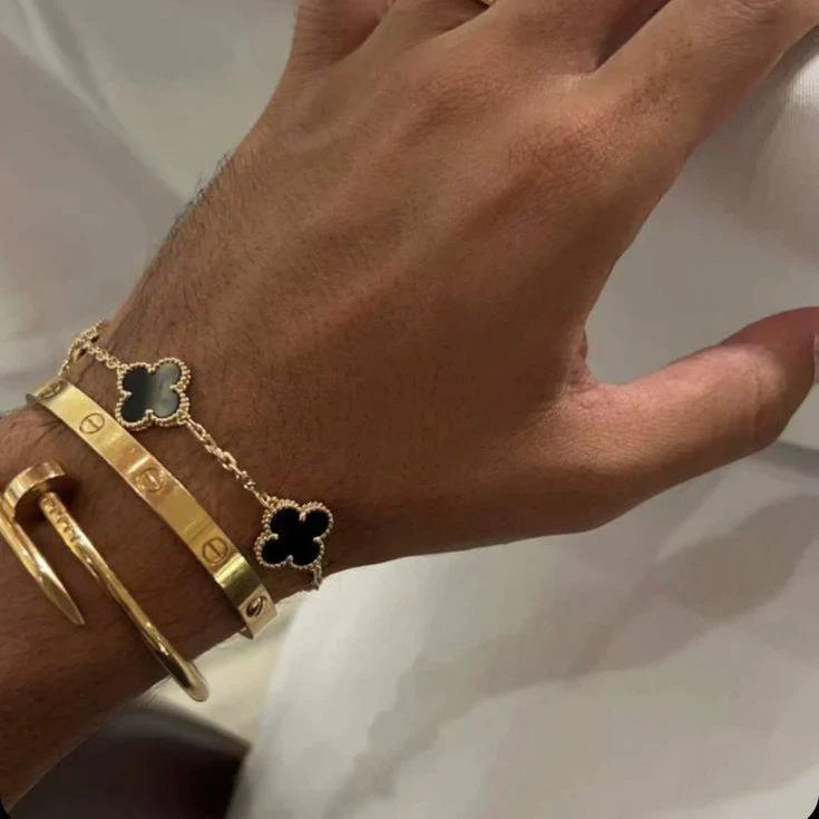Elegante Goudkleurige Armband voor Dames