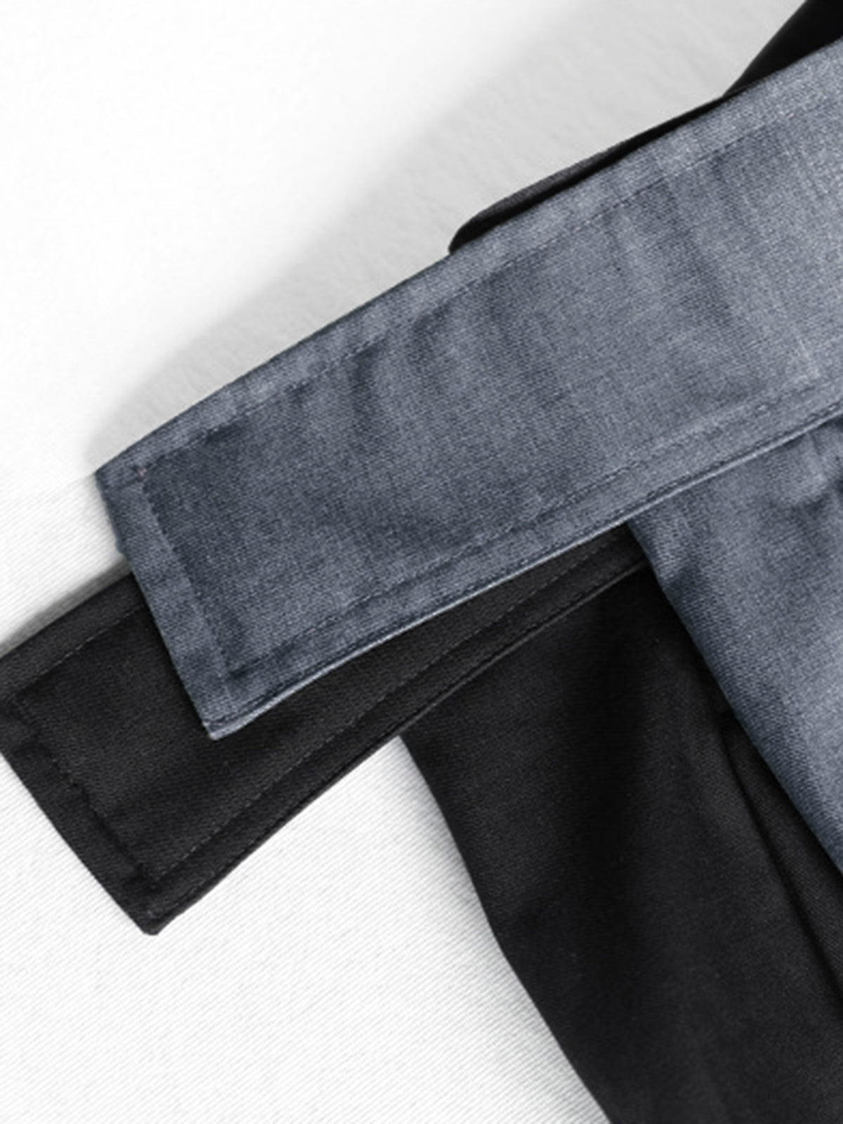 Wijde Pijpen Broek met Klittenbandsluiting