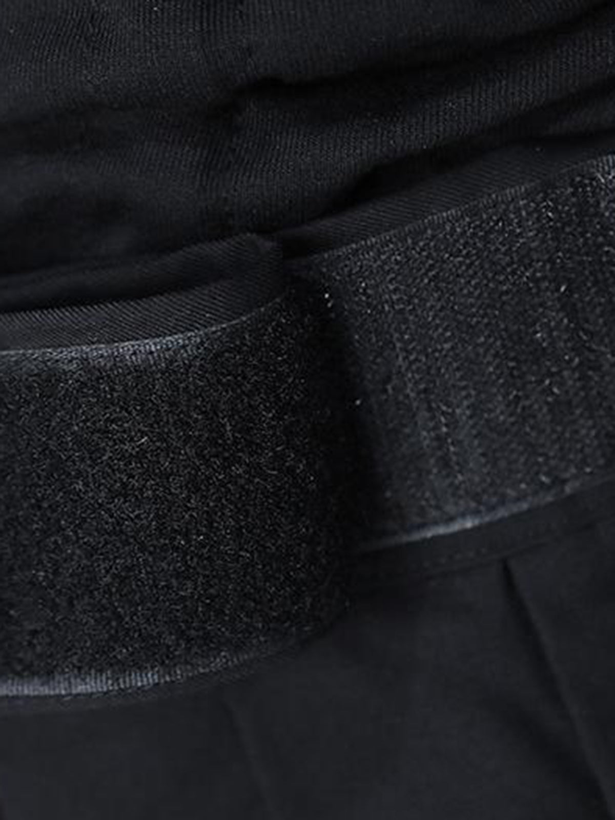 Wijde Pijpen Broek met Klittenbandsluiting