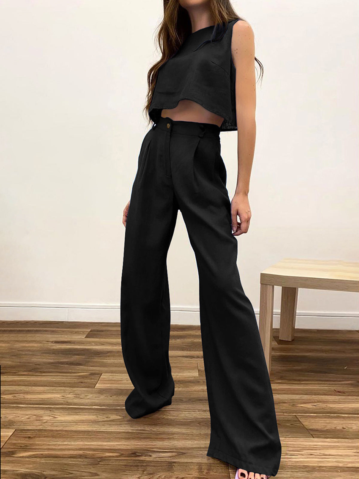 Boho Twee-delige Set met Broek