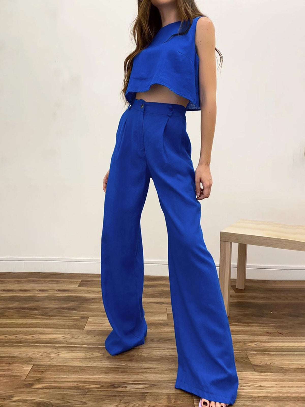 Boho Twee-delige Set met Broek