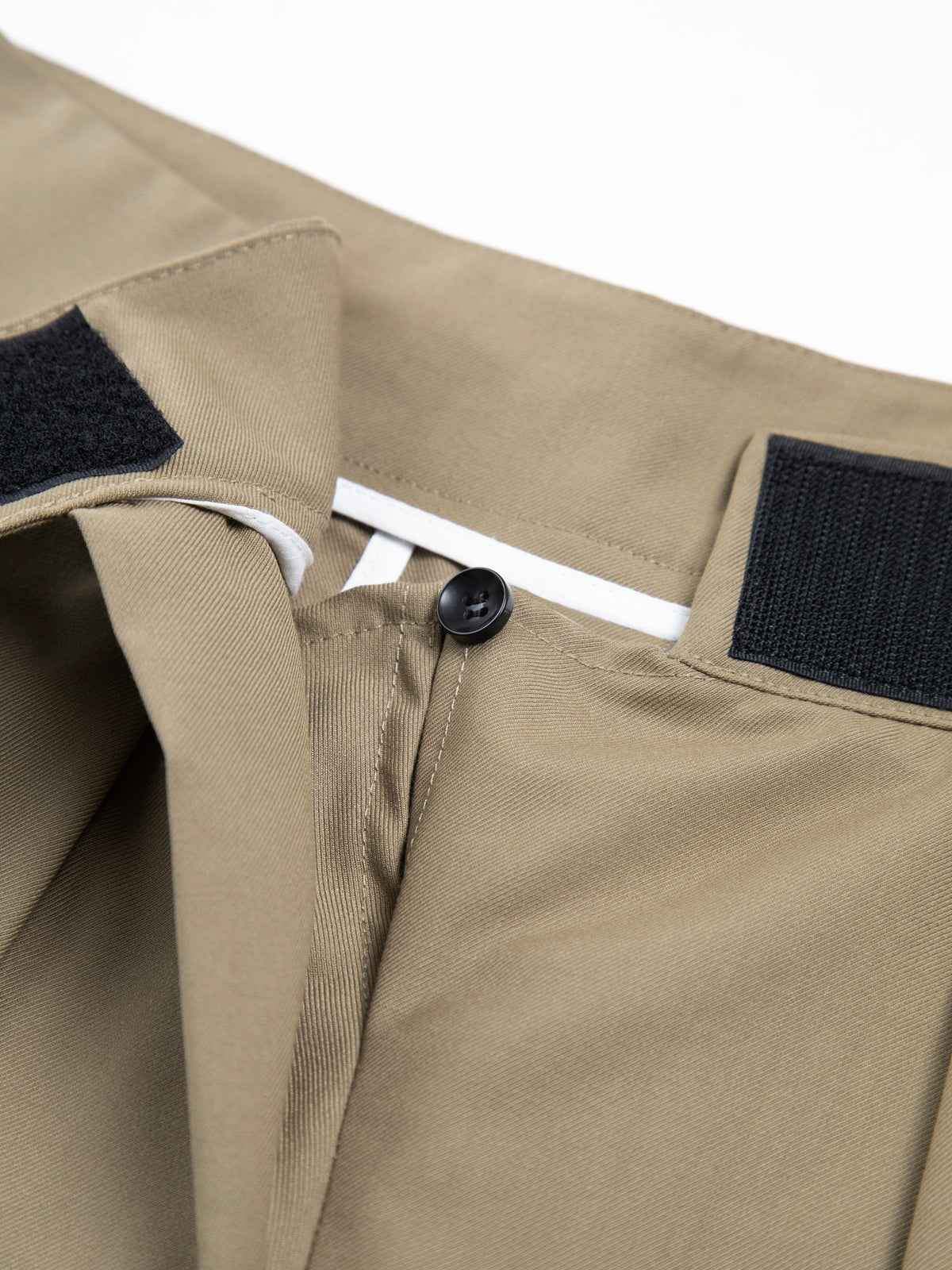 Wijde Pijpen Broek met Klittenbandsluiting