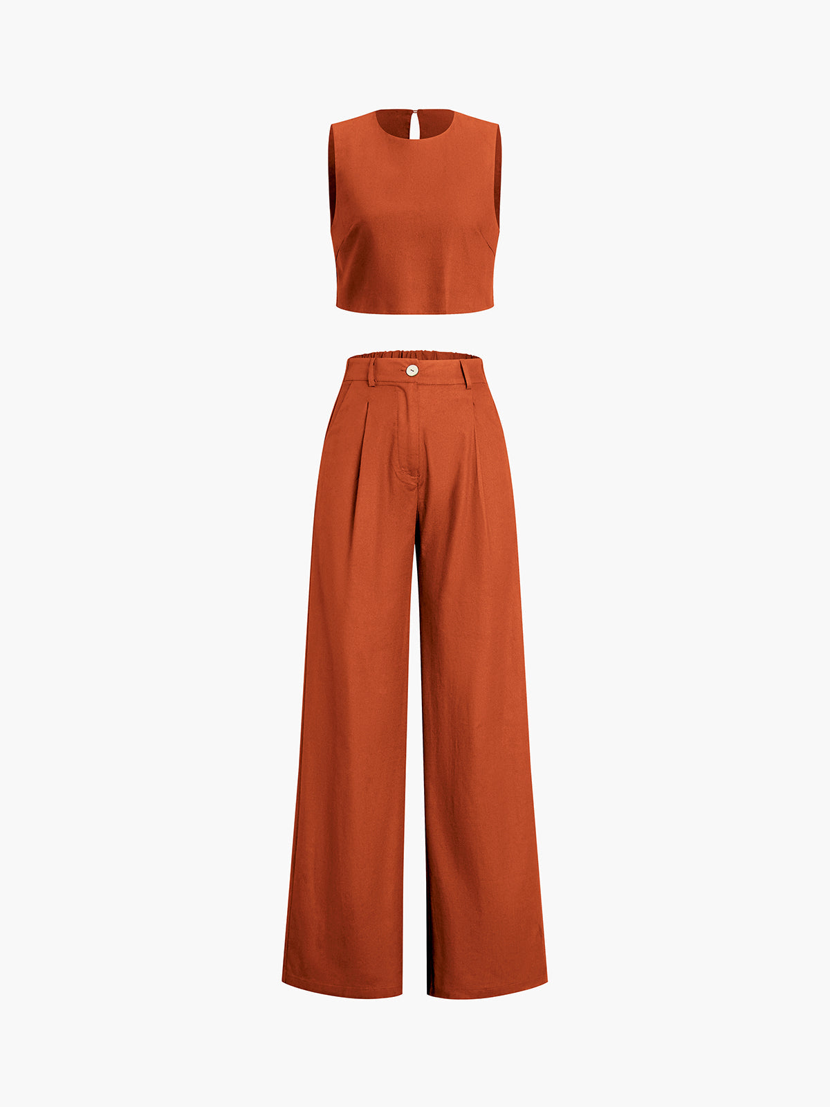 Boho Twee-delige Set met Broek