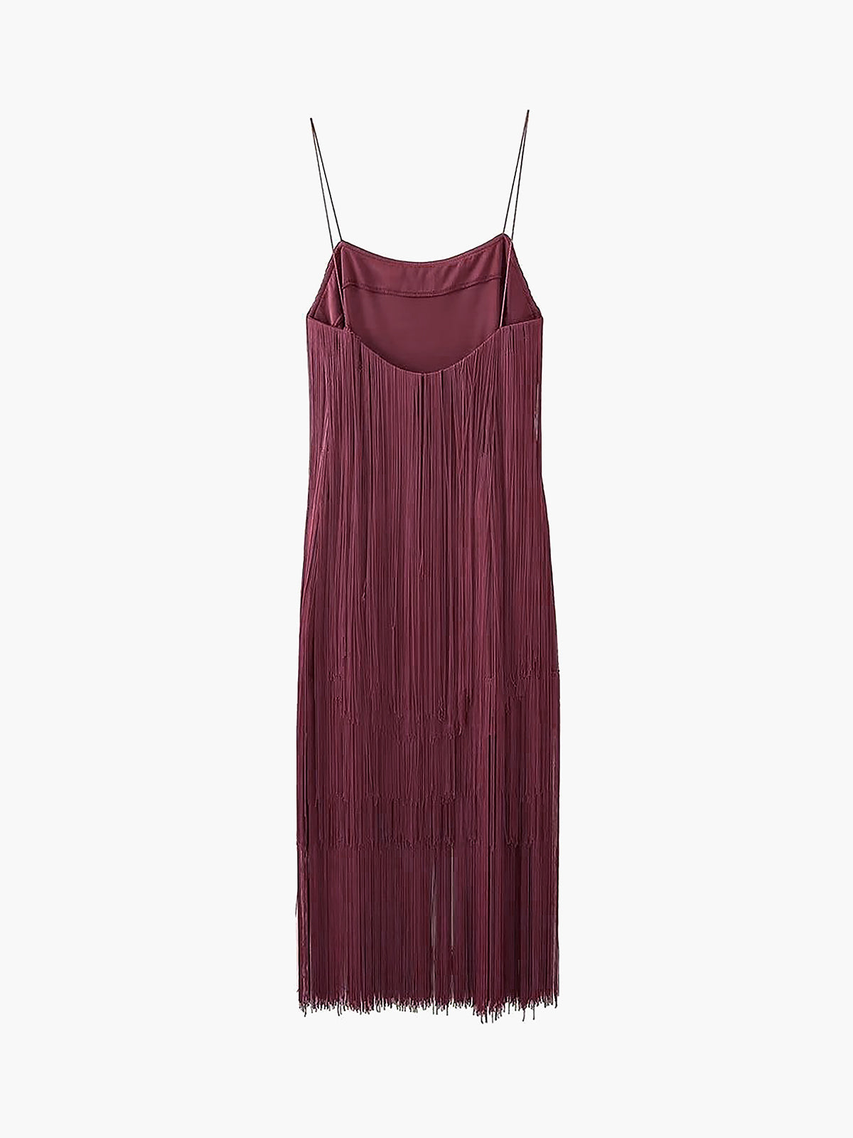 Florence Franje Open Rug Korte Jurk