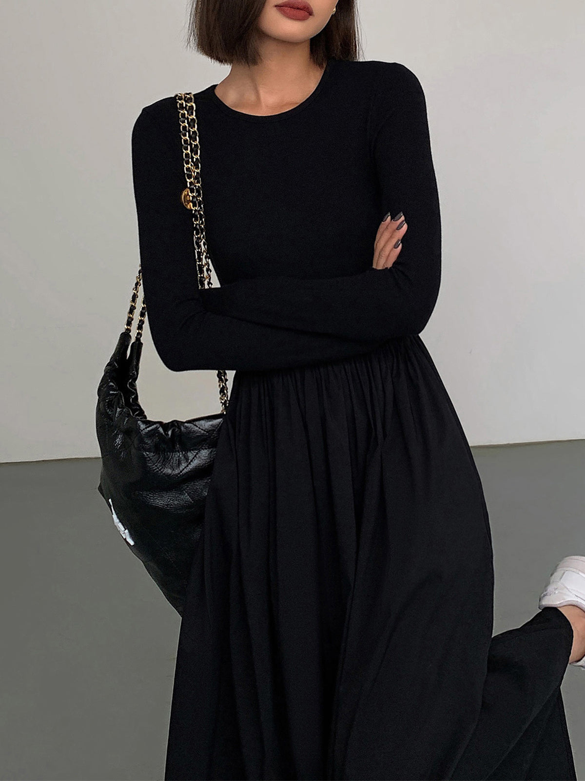 Leisure Pockets Lange Jurk