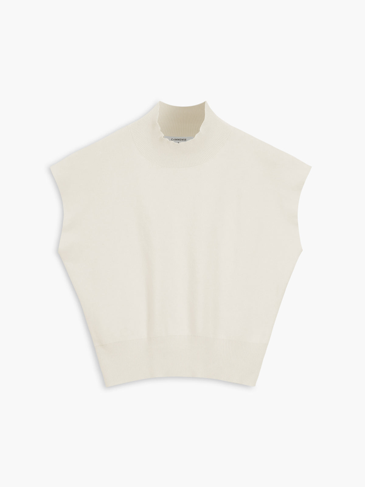 Casual Effen Pullover Vest