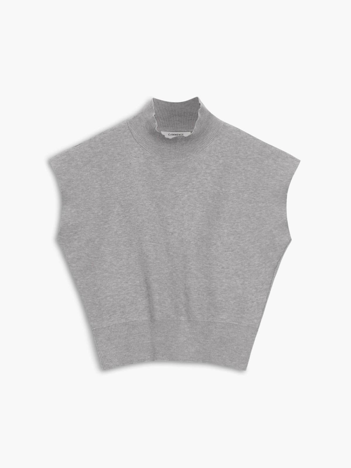 Casual Effen Pullover Vest