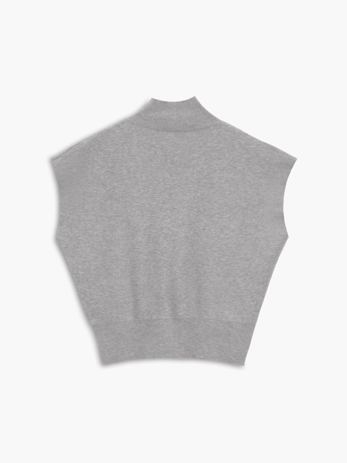 Casual Effen Pullover Vest
