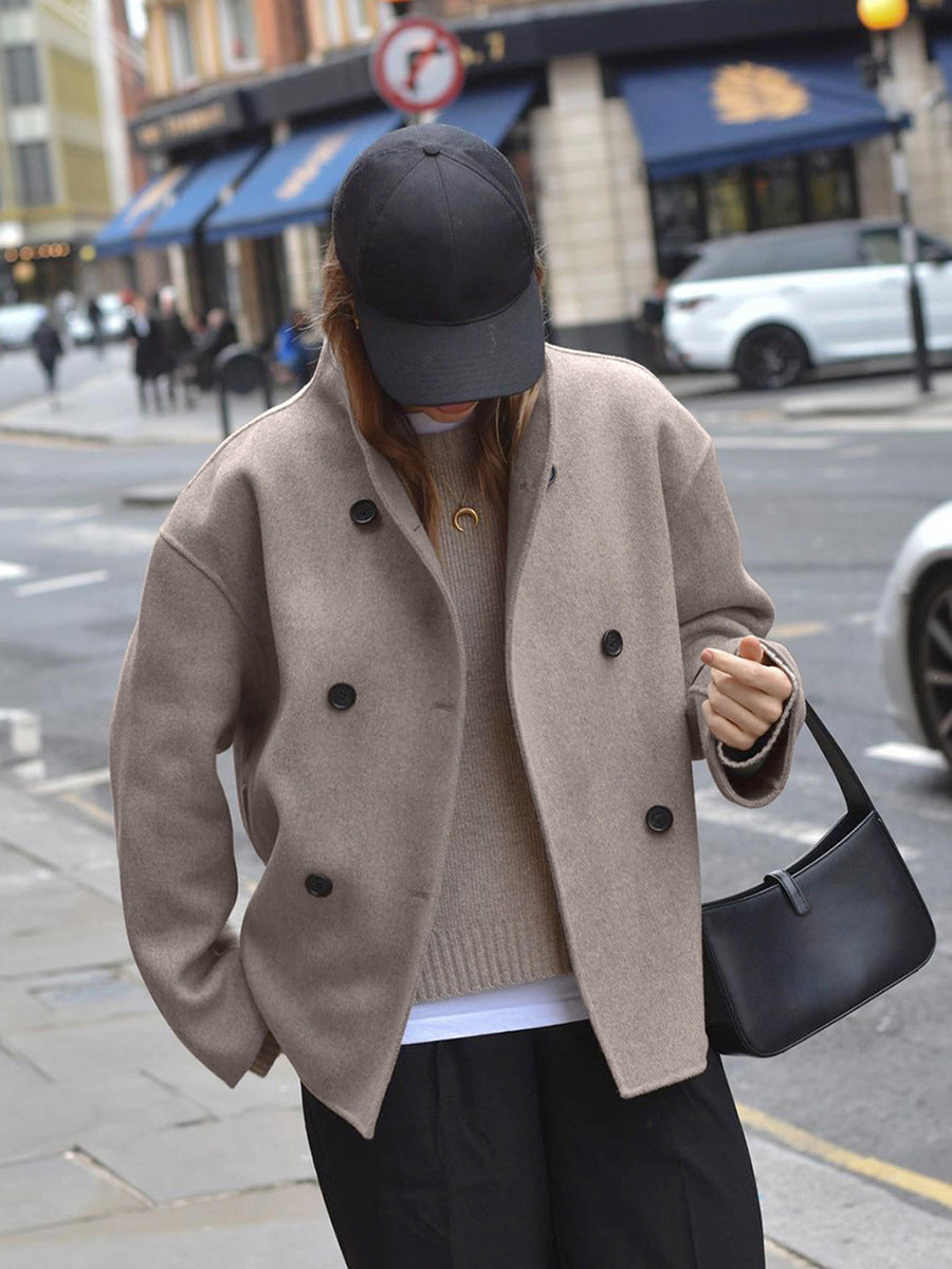Oversized Jacket met Knopen
