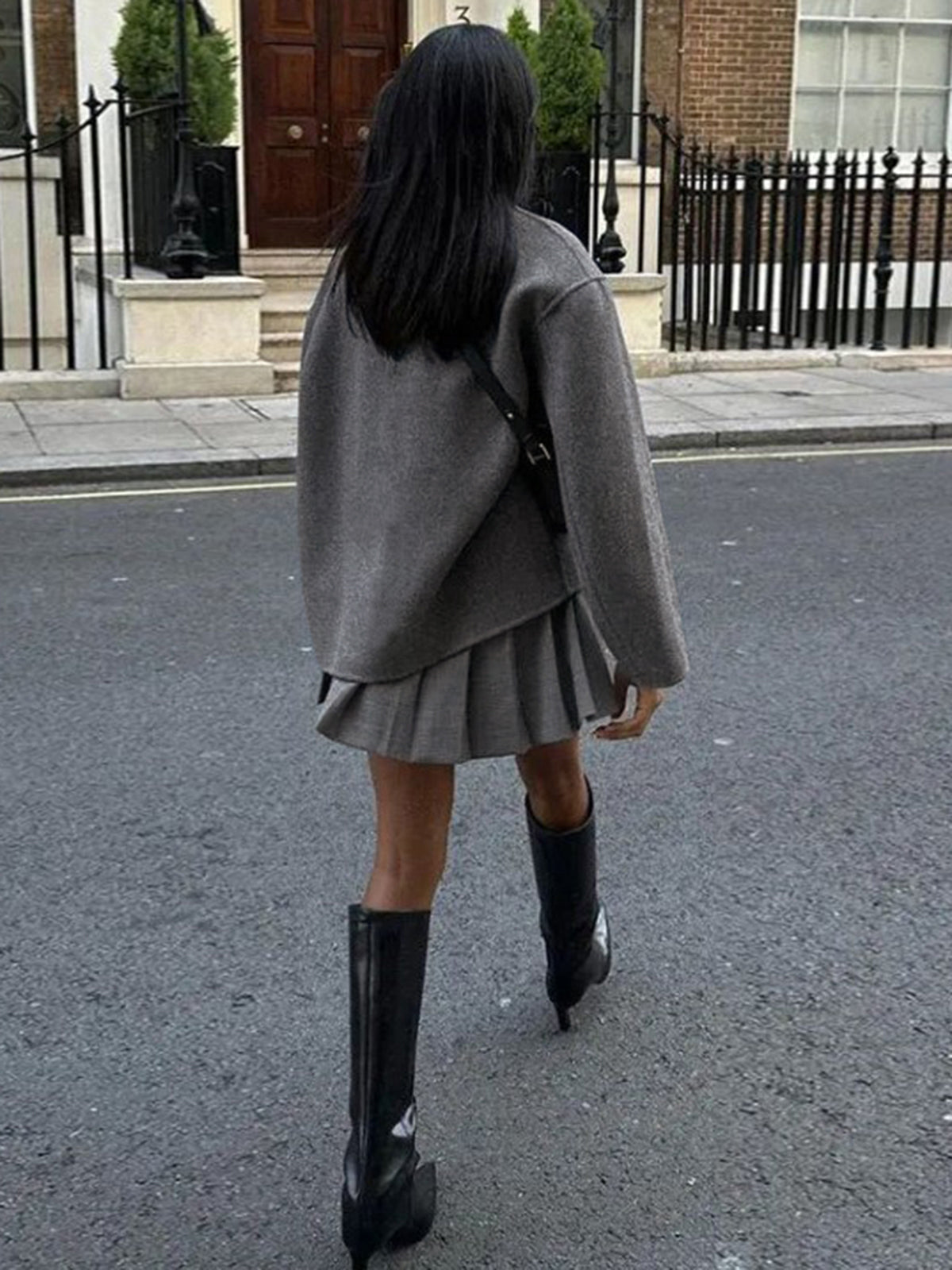 Oversized Jacket met Knopen