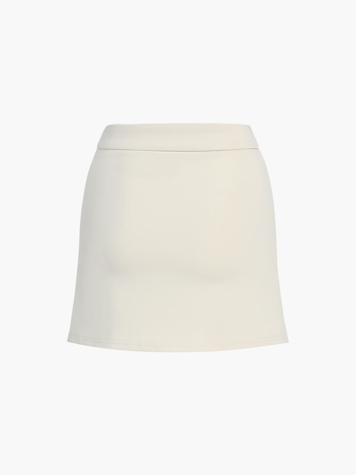 Blazer met Knopen en Halter Nek met Rok Set