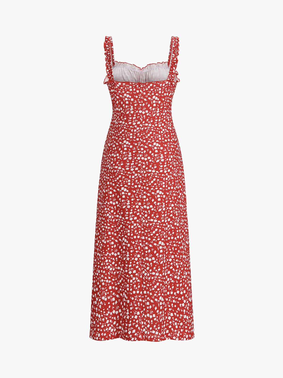 Bohemien Bloemenprint Midi Jurk