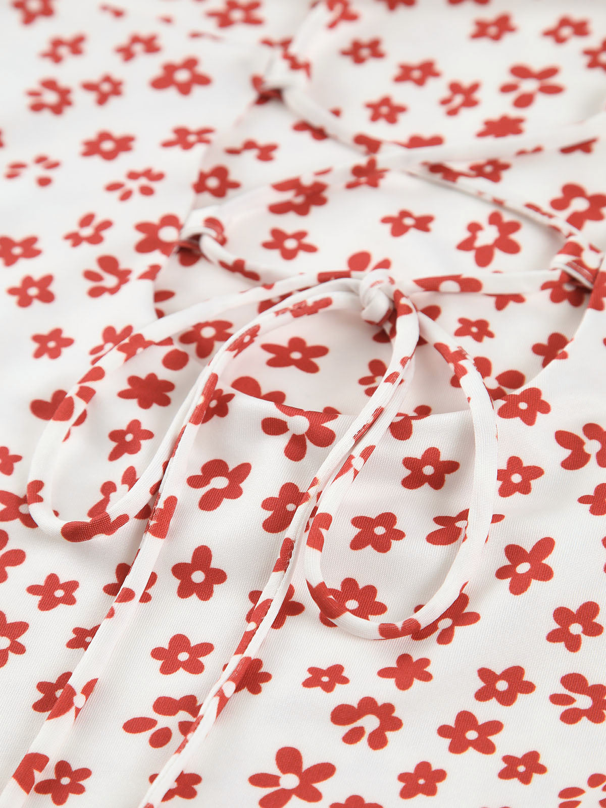 Maxi-zomerjurk met bandjes en gekruiste rug voor dames