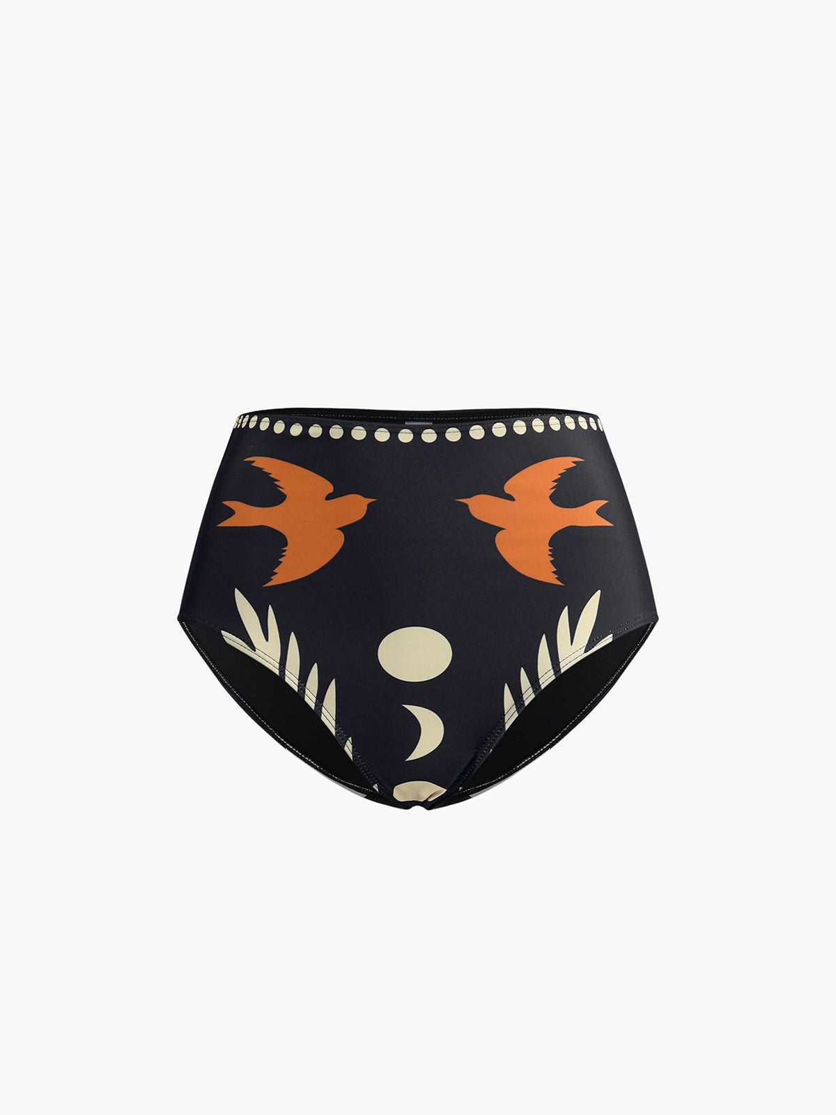 Bikini Set met Vogelprint en Asymmetrische Halslijn Voor Dames