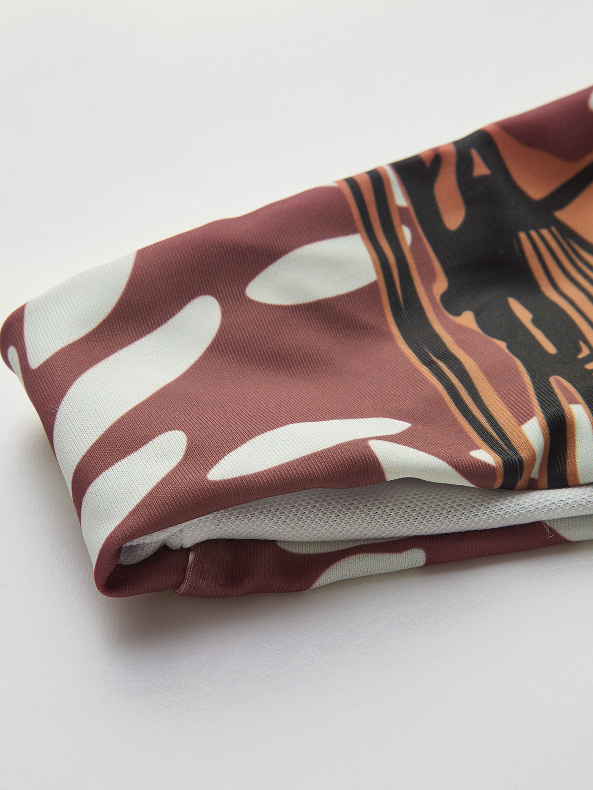 Halterbikini Set met Retroprint voor Dames