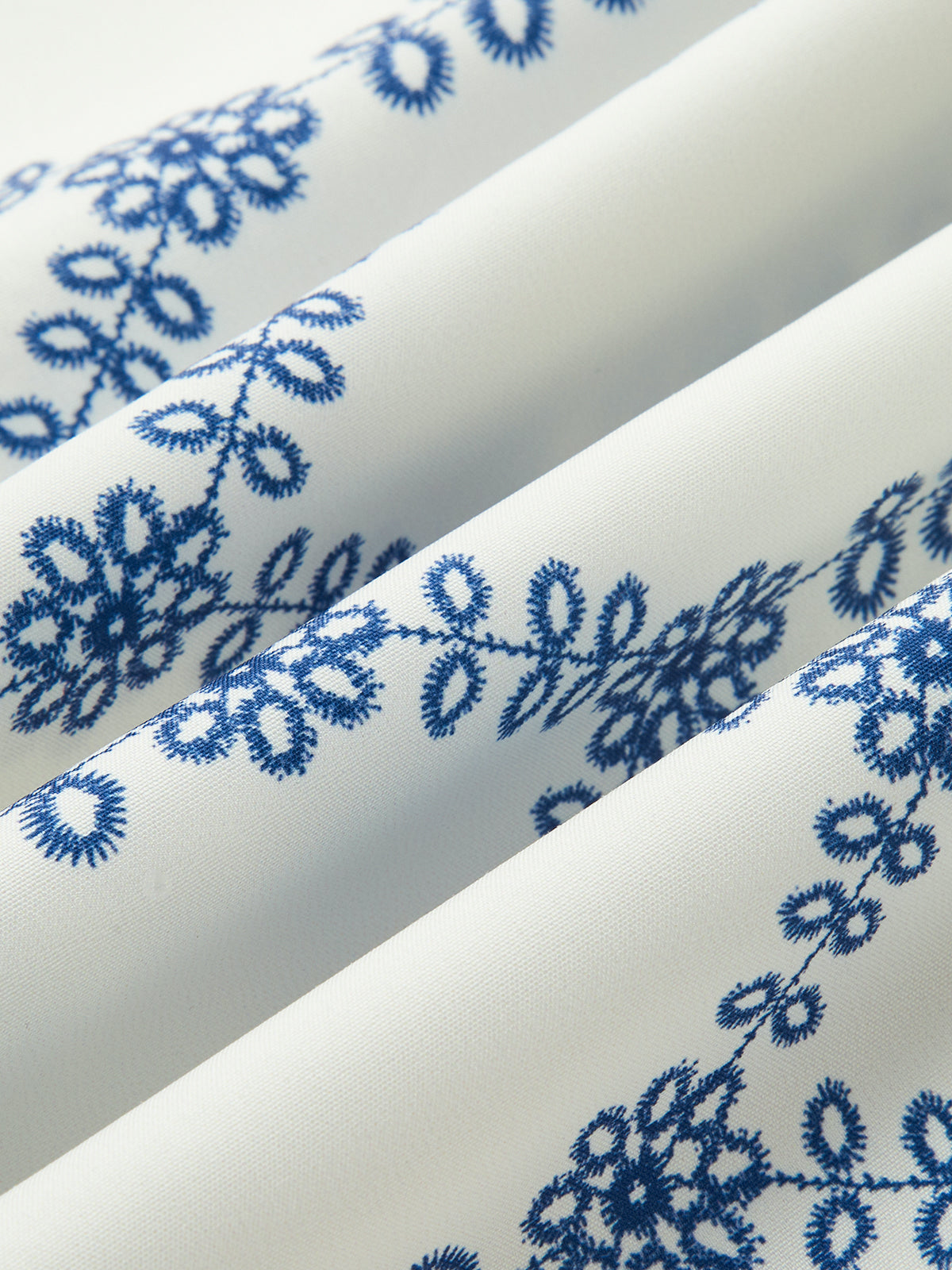 Gedrukt Mouwloos Strik Rug Rok Set