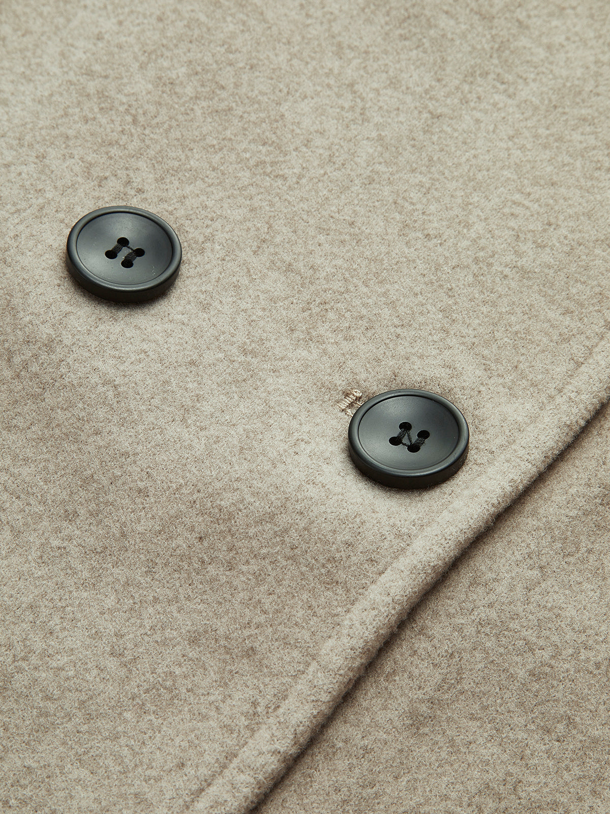 Oversized Jacket met Knopen