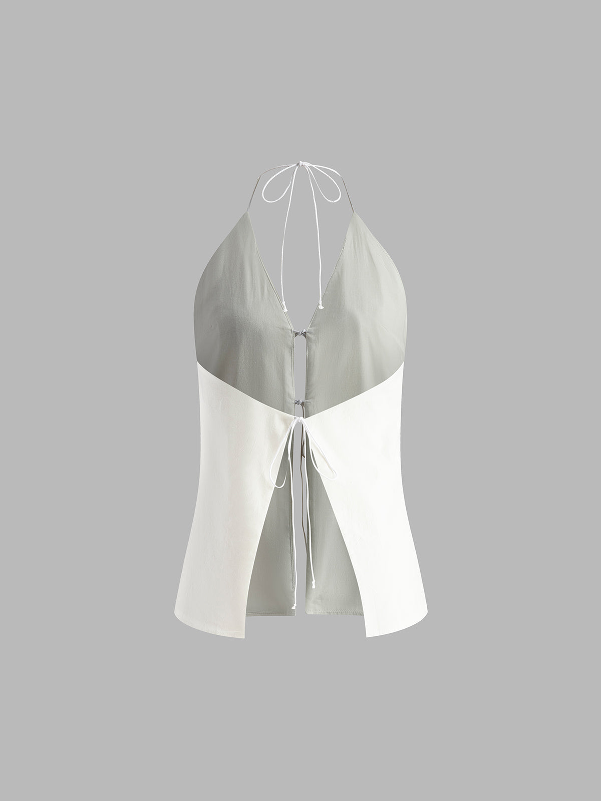 Linen Éclat Haltertop Set