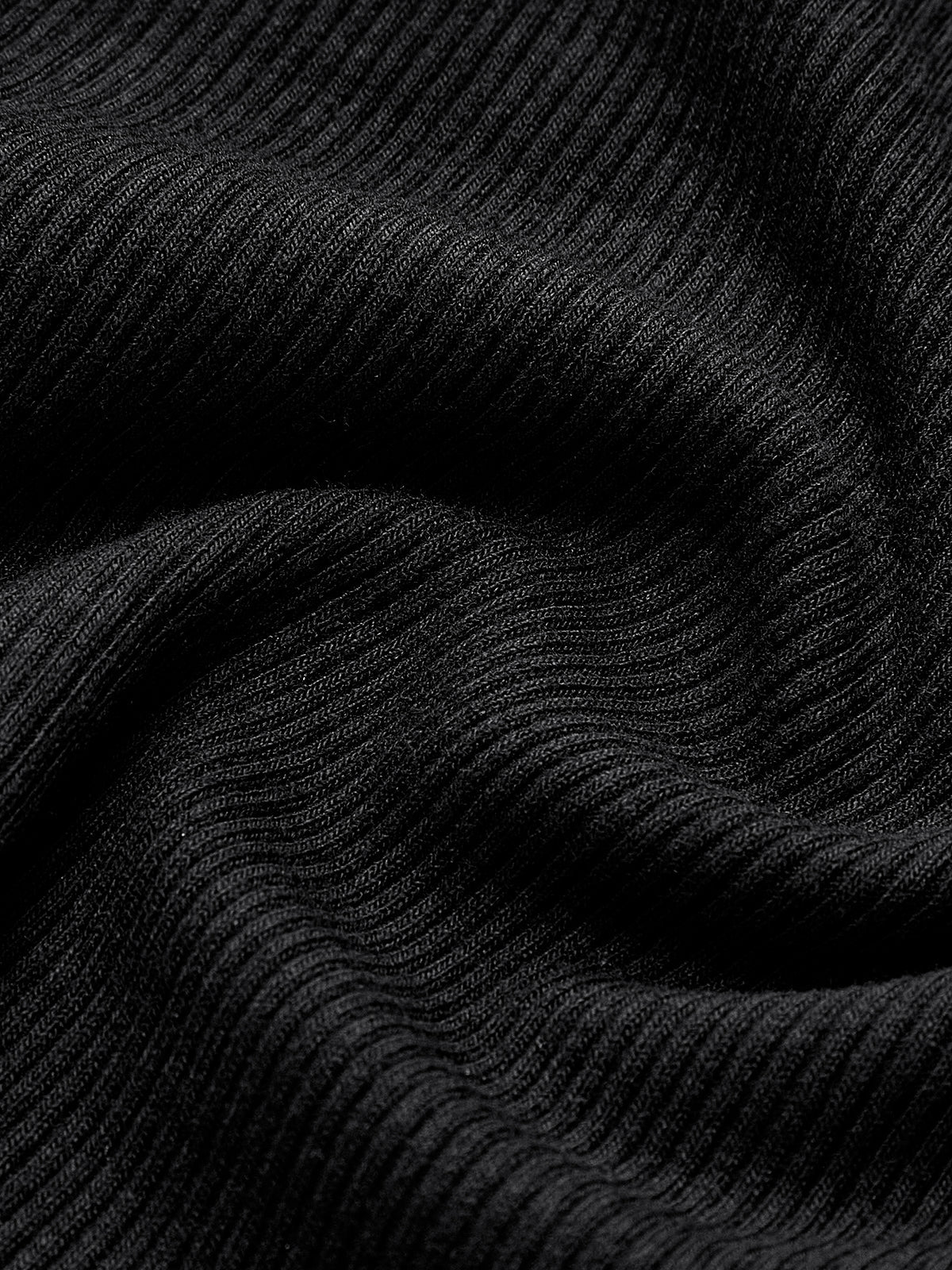 Essentiële Lange Mouw Top met Piping Details