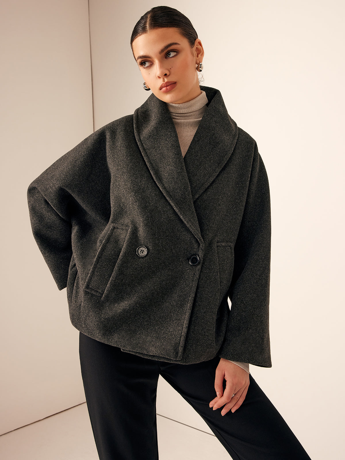Tweed Oversized Jas
