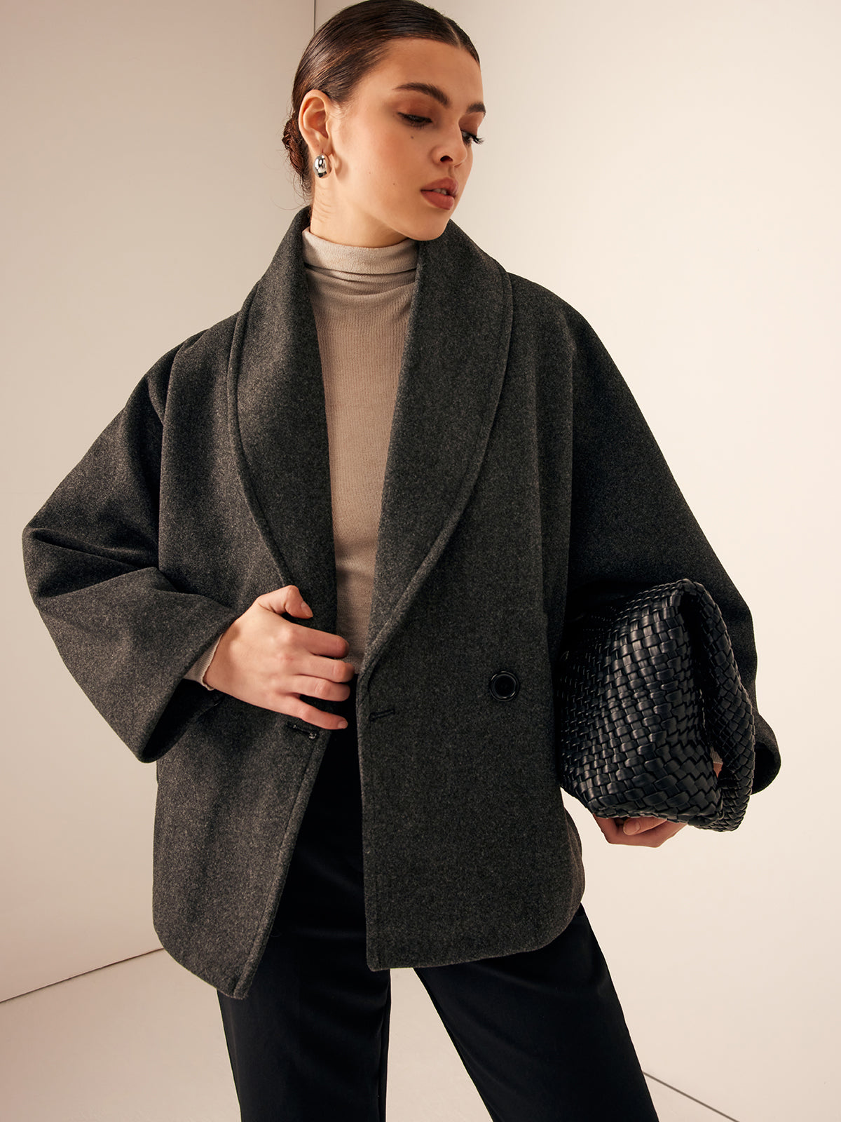 Tweed Oversized Jas
