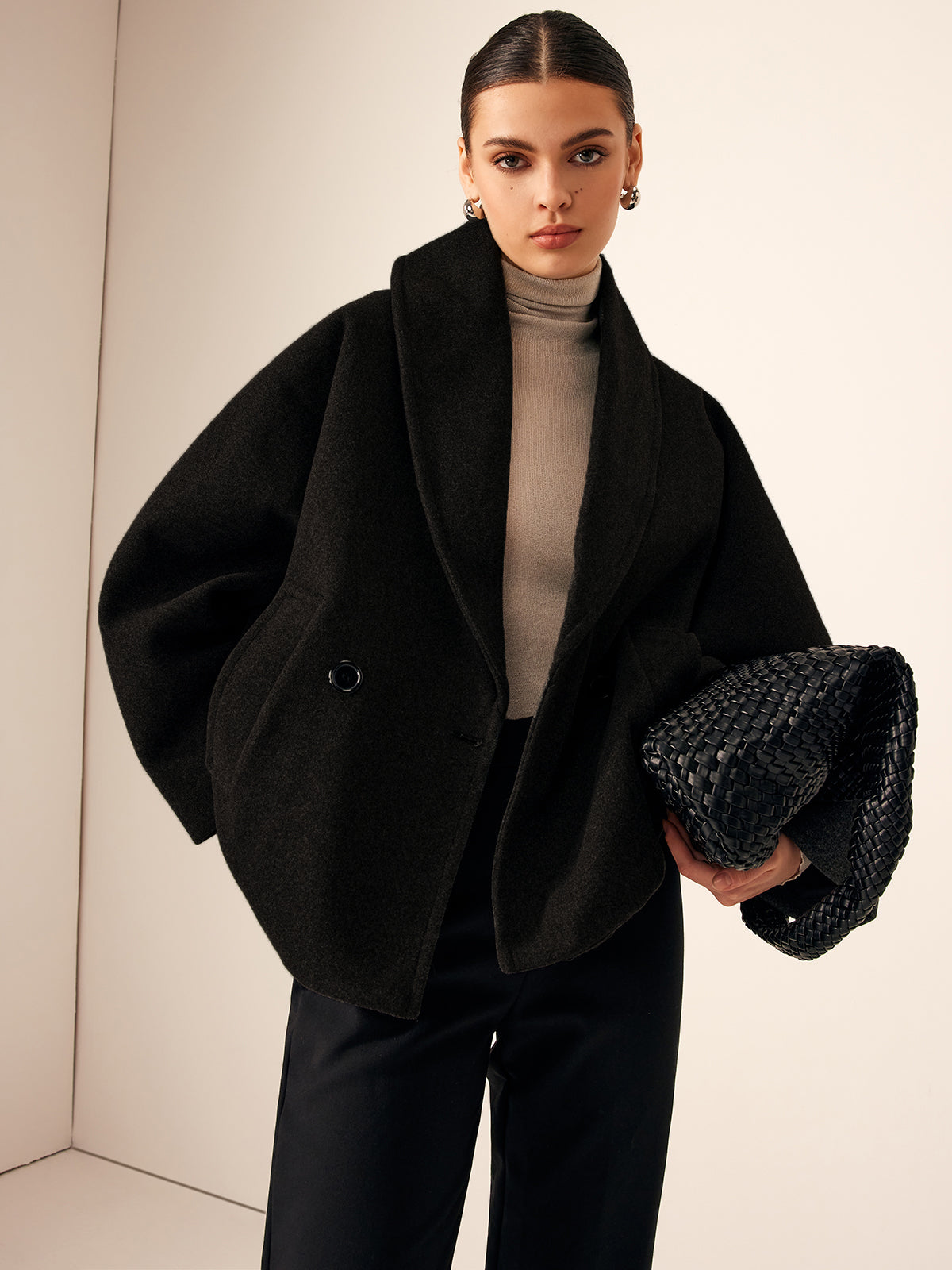Tweed Oversized Jas
