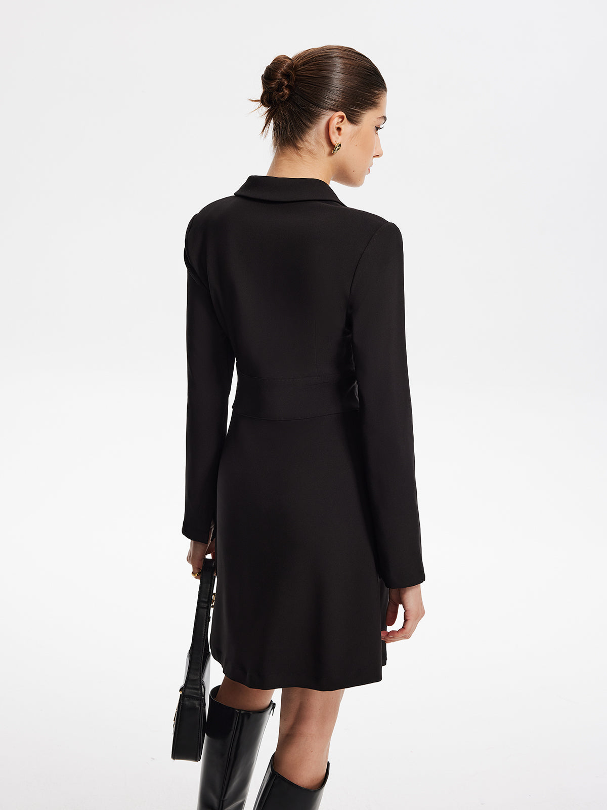 Elysia Blazer Korte Jurk met Lange Mouwen