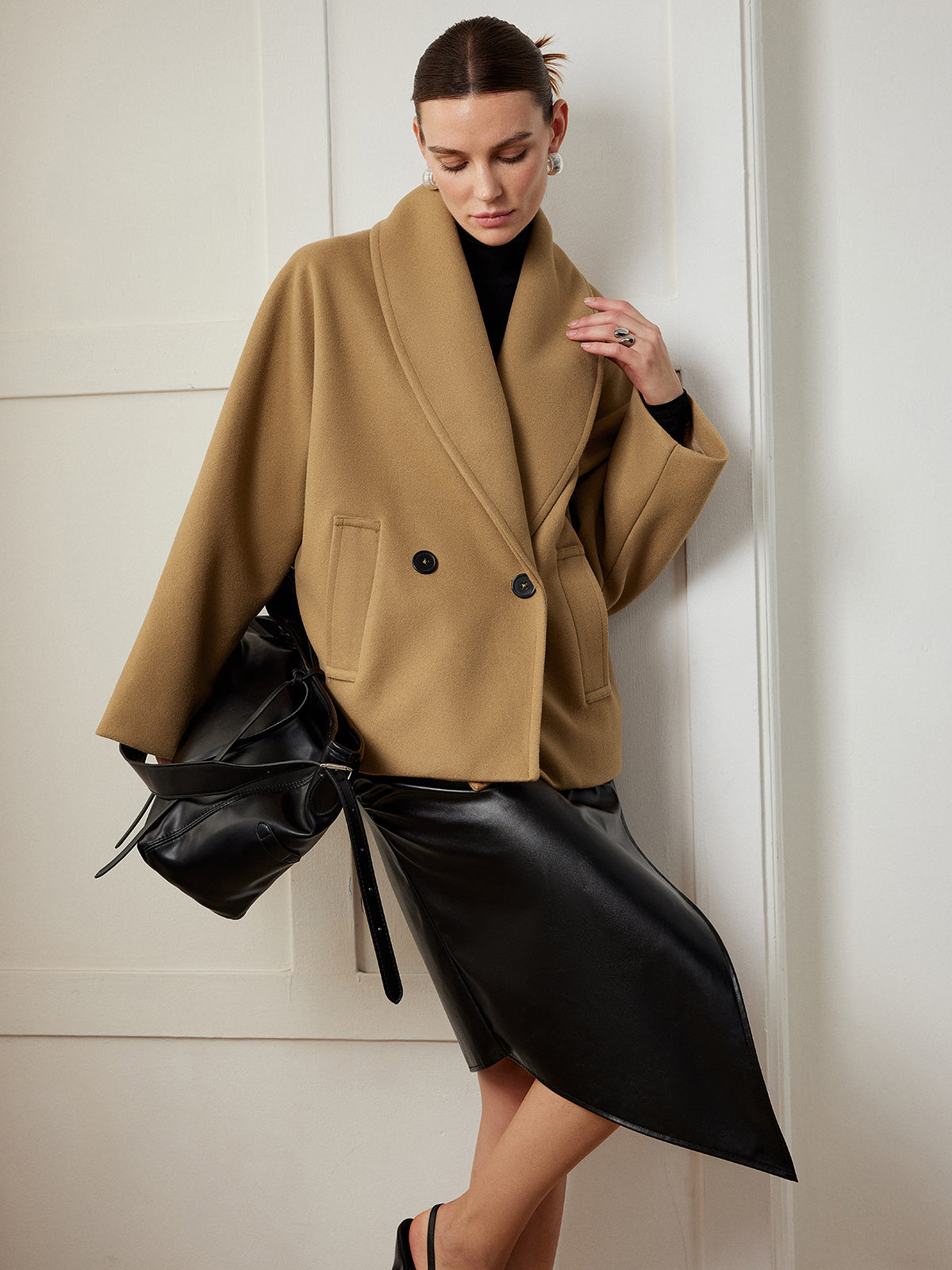 Tweed Oversized Jas