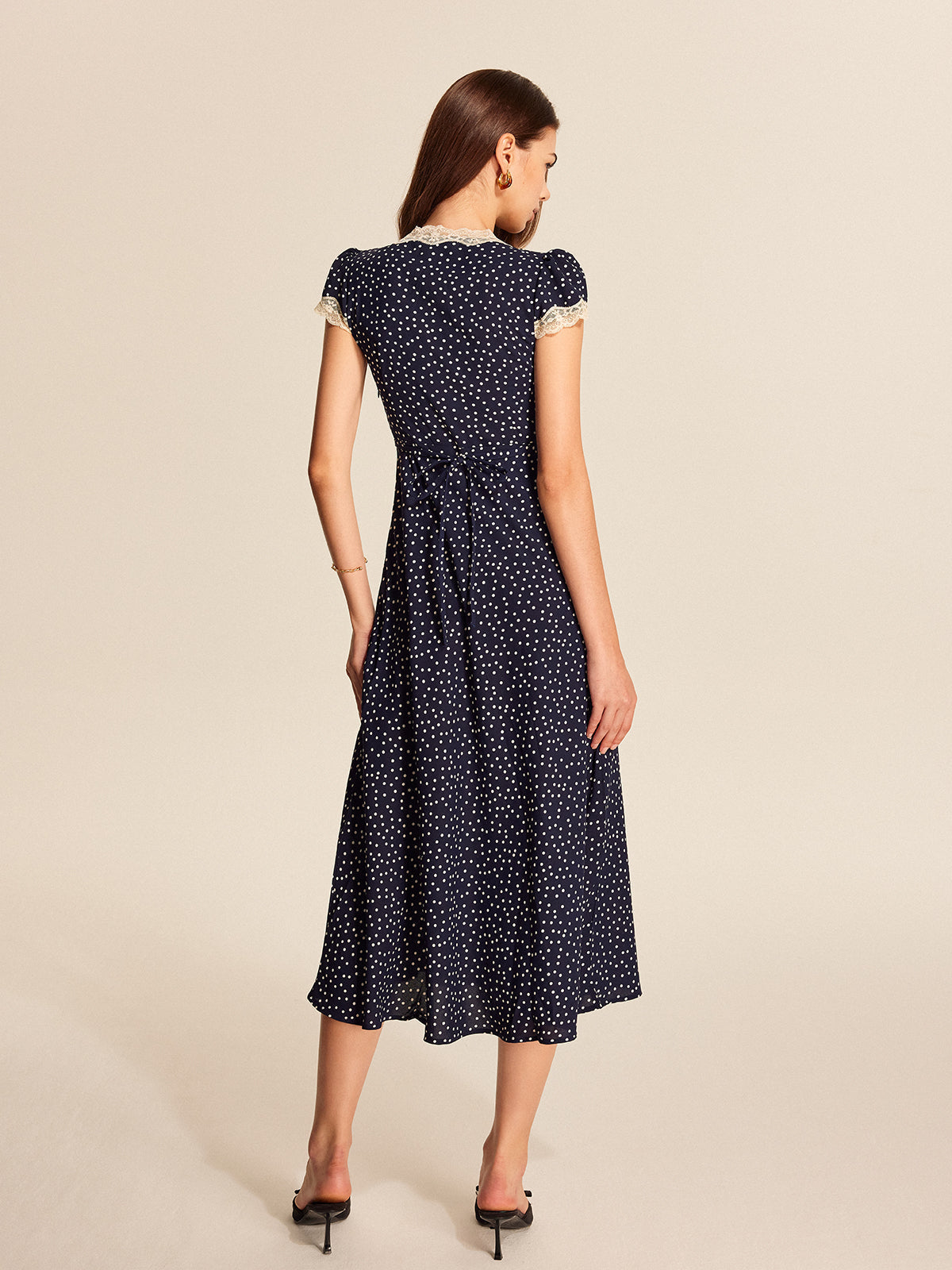 Stijlvolle Reverie Midi Jurk voor Dames