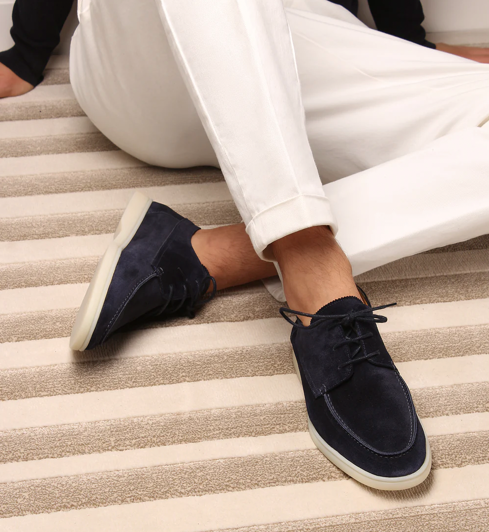 Klassieke Suede Loafers voor Heren