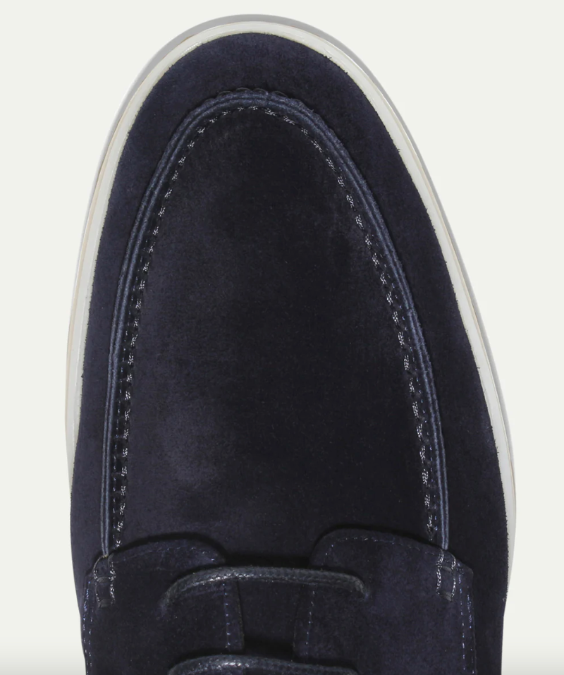 Chique Heren Suède Loafers – Veters Mocassin Design, Zachte Flexibele Zool