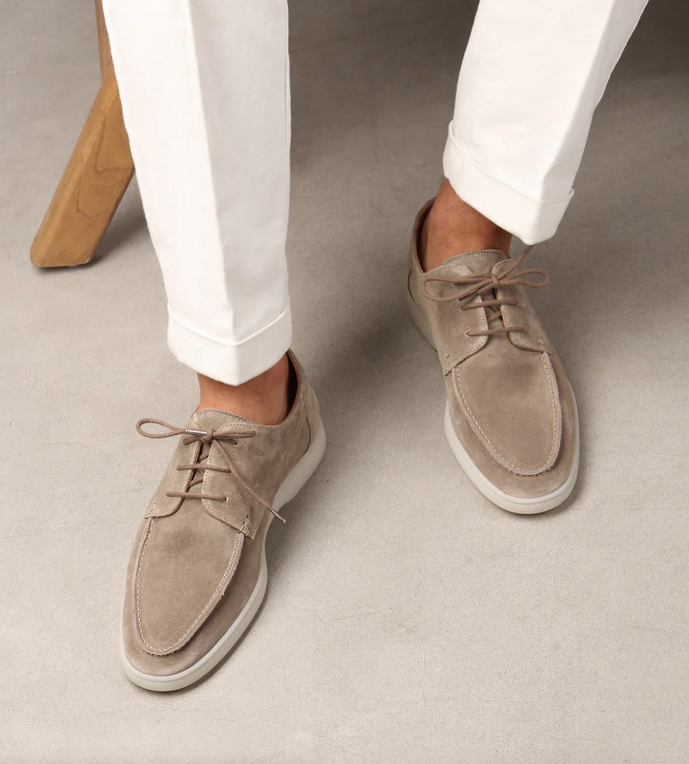 Klassieke Suede Loafers voor Heren