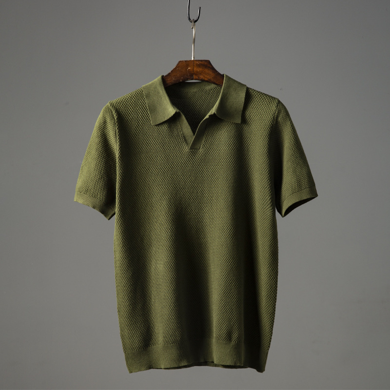 Heren Casual Poloshirt – Korte Mouwen, Alledaags Comfort