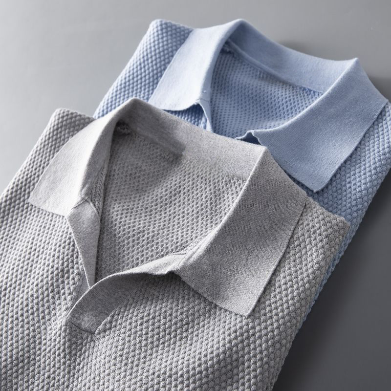 Heren Casual Poloshirt – Korte Mouwen, Alledaags Comfort