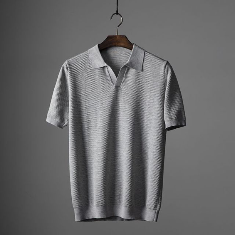 Heren Casual Poloshirt – Korte Mouwen, Alledaags Comfort